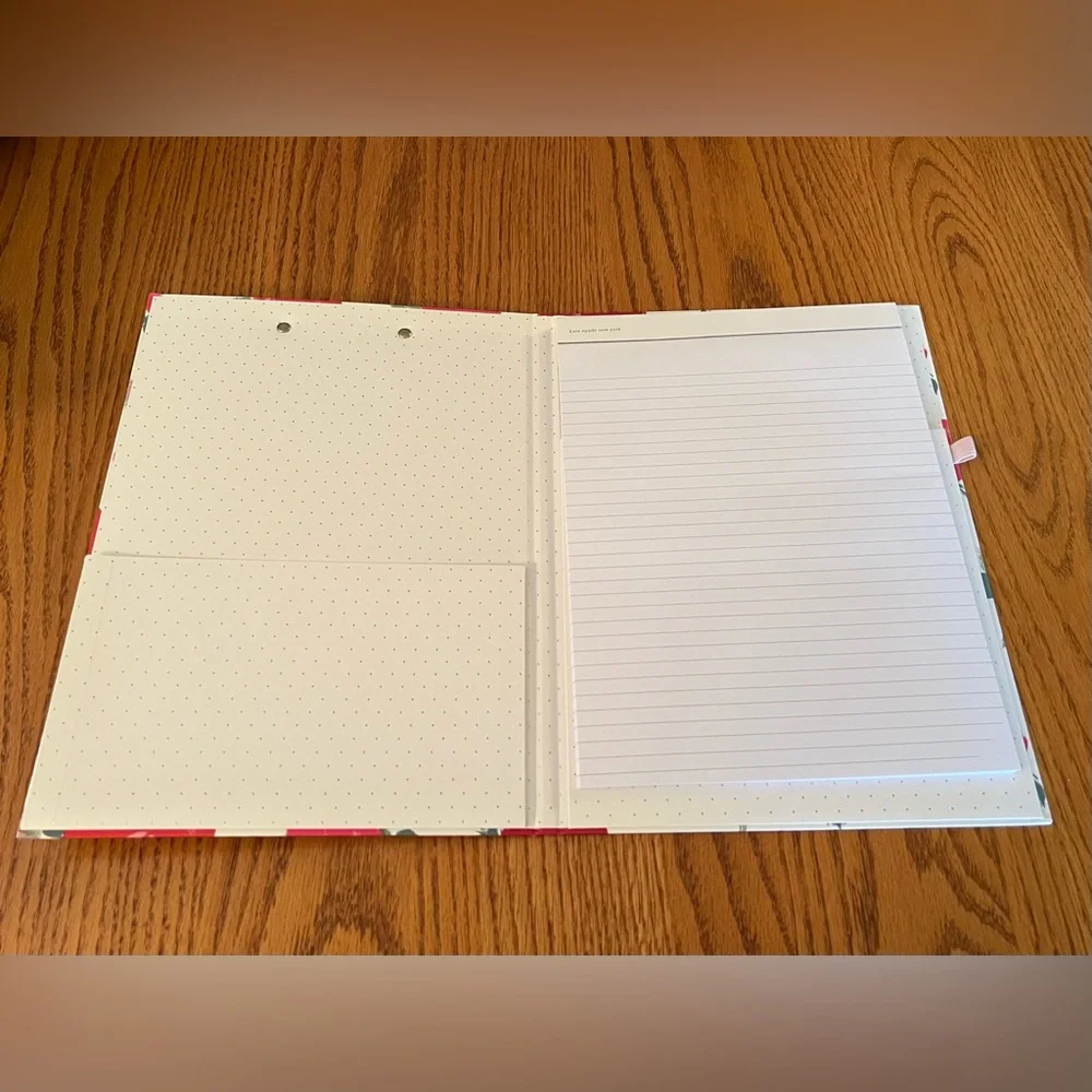 Kate Spade Rose Clipboard with Notepad NWT